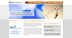 Desktop Screenshot of mobileinternet.com